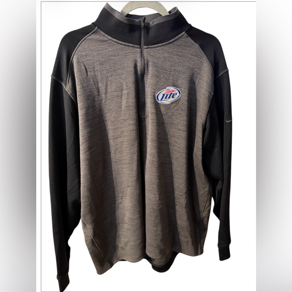 Nike Golf Miller Lite Indianapolis motor Speedway Tour 1/4-Zip Pullover size 2XL
